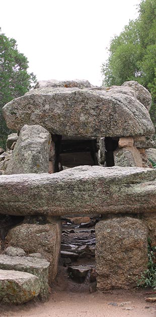 tomba dei giganti su monte s'abe olbia