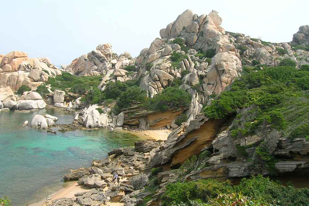 Una vista di Cala Spinosa