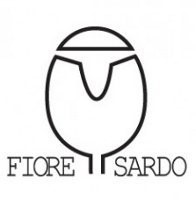 Sotto la scritta fiore sardo e al centro un fiore tipo tulipano stilizzato